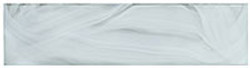 GT Glass Elegant Swirl Porcelain Cloud ELS-635